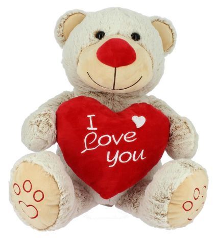 OSO PELUCHE 60 CMS CORAZÓN 0091